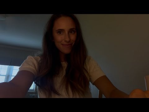 ASMR extra tingly lofi whispering and tapping around my hotel room 
