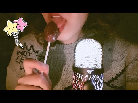 ASMR | Lollipop mouth sounds 🍭