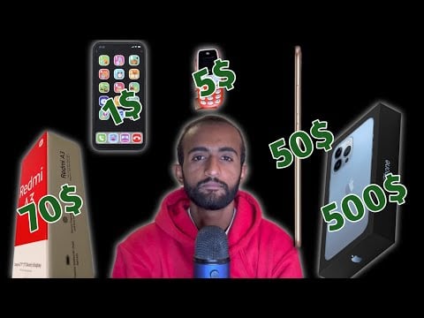 ASMR 1$ Phone Vs $500 Phone 📱 