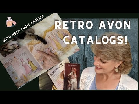Let's Walk Thru RETRO AVON CATALOGS!! 1962, 1973, & 1975 #asmr #catsofyoutube #catlover