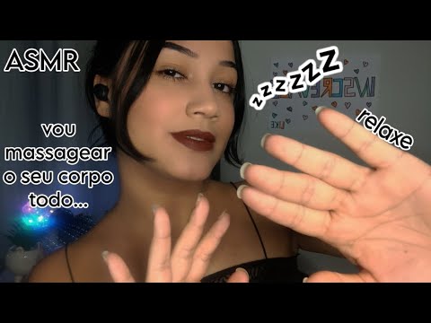 ASMR - vou fazer massagem no seu corpo todinho para te deixar bem relaxado