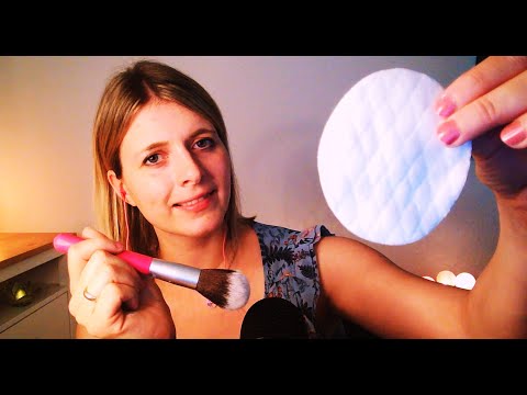 ASMR deutsch Spa Roleplay💆Sanfte Gesichtspflege I Personal Attention RP (whispered german)