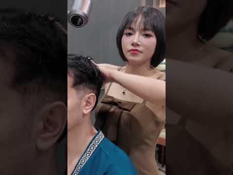 ASMR: Don’t Let Her Size Fool You… 🔥 King Luxury Barbershop 🇻🇳