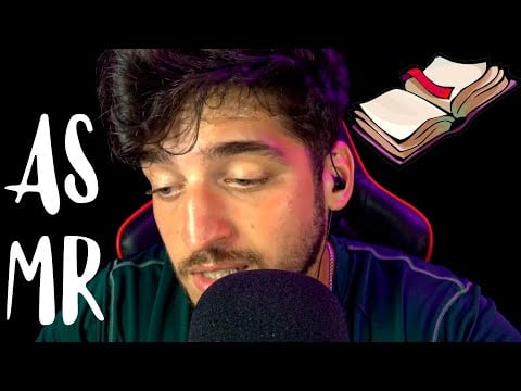 ASMR LEYENDOTE para HACERTE DORMIR!!!😴 😴 📕