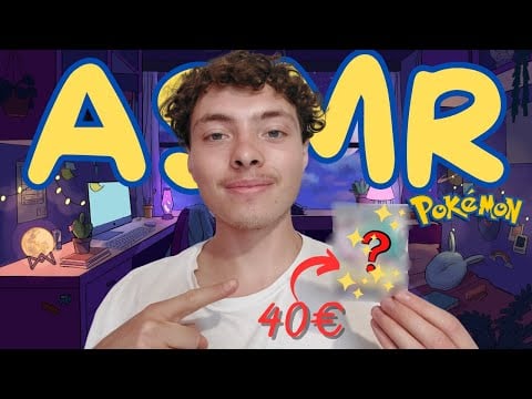 ASMR : OMG une des meilleures cartes (opening Pokémon)