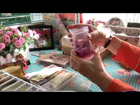 ASMR Making Potpourri Sachets - Relaxing Craft Demo 🪴 💐 🌿 🌸