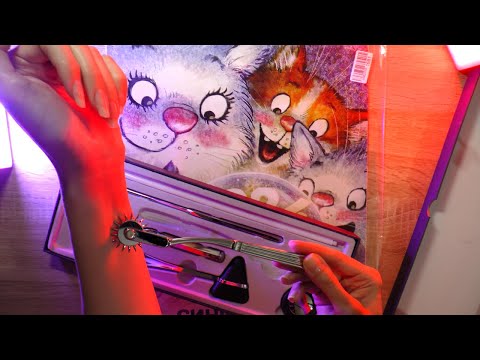 Асмр Неврологические молоточки с Кошариками Распаковка asmr