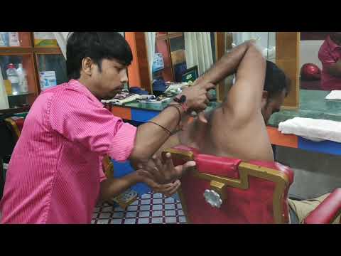 Awesome head and body massage therapy with loud neck cracking | Indian ASMR