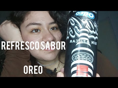 PROBANDO LA COCA SABOR OREO EN ASMR ❤️🖤