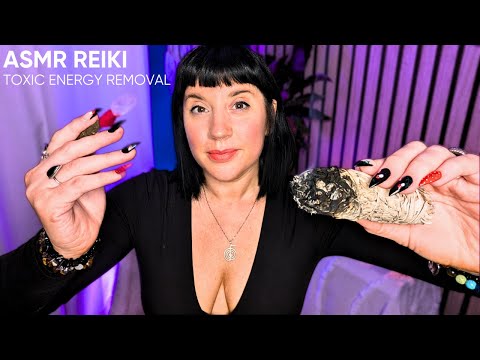 ASMR Reiki 🧿 Removing other People’s Energy ⚡️Deep Energy Cleanse  #asmr #ASMRreiki #EnergyHealing