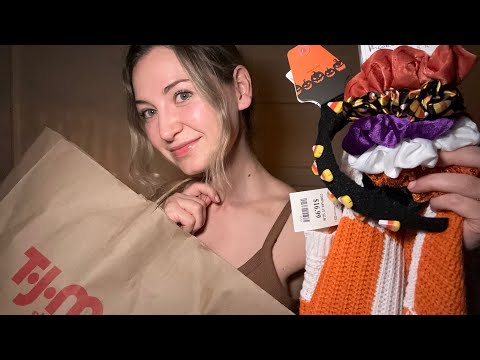 ASMR Fall TJMAXX Haul 🎃🍁🍂