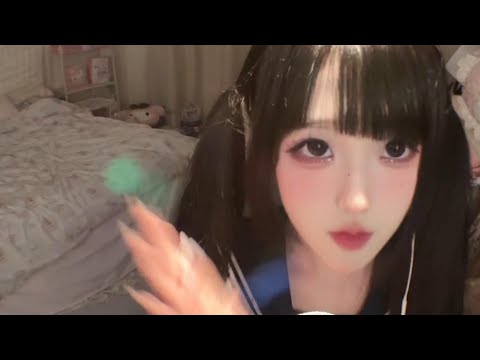 Cosplay ASMR | Gentle Accent + Long Nails Scratching for Sleep