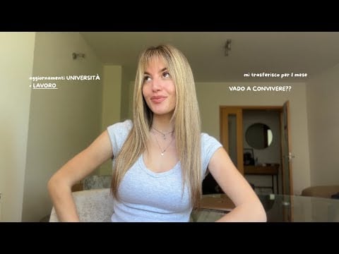 AGGIORNAMENTI SULLA MIA VITA 🫢 life update (asmr ita) 