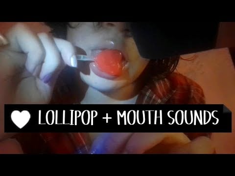 `ASMR | Lollipop Sucking + Mouth Sounds | No Talking | para dormir`