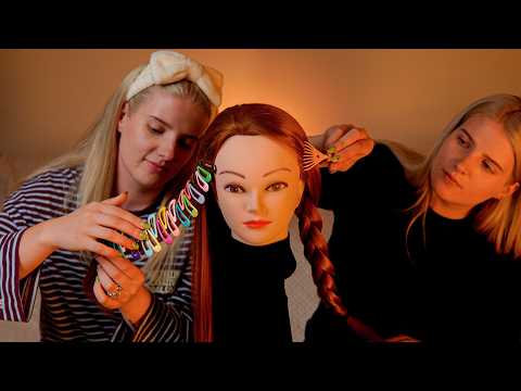 ASMR | I Cloned Myself to Do Your Hair 💇‍♀️ Sleep Twice as Fast (No Talking)