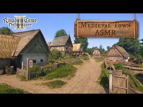 ASMR 🏰 Exploring a Medieval Town in Kingdom Come Deliverance 2! 🏰