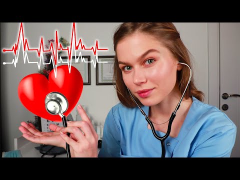 ASMR - heart doctor rp 🩺🧑‍⚕️💚 - personal attention, up close whispers ...