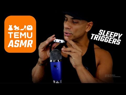 TEMU #ASMR SLEEPY TRIGGERS