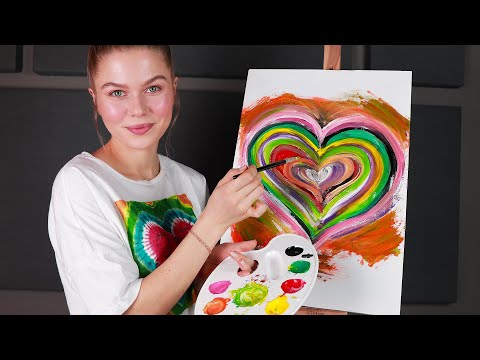 [ASMR] Painting On a Rainy Day