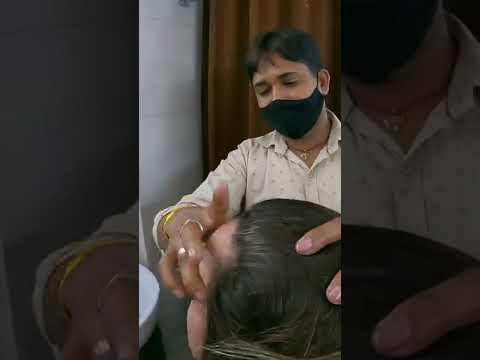 Masaje indio de cabeza💆🏼‍♀️🇮🇳 en #Delhi Así son los masajes en las barberías de #India