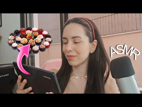 COMO FOI A DEGUSTAÇÃO DE DOCINHOS PRO CASAMENTO? (ASMR)