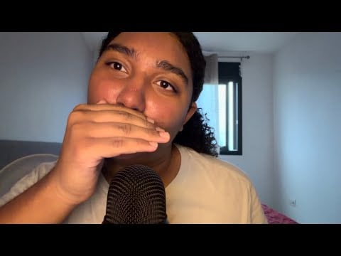 ASMR: MOTS DÉCLENCHEURS PROCHE DU MICRO (bruits de bouches, inaudibles)