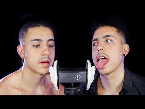 ASMR GÊMEOS NA SUA ORELHA – TWIN MOUTH SOUNDS