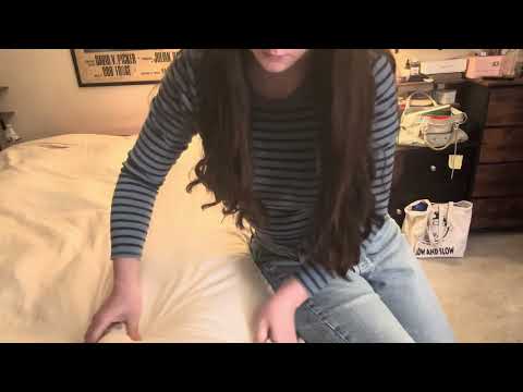 Back Massage with Roller Ball for Back pain | ASMR role play