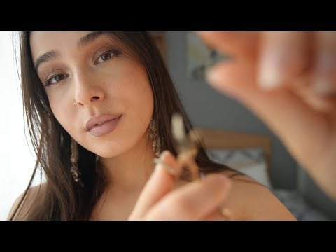 ASMR Negative Energy Removal For People Who Easily Absorb Stress (cord cutting, plucking) | REIKI