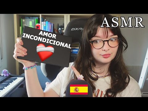 ASMR LECTURA EN ESPAÑOL - QUÉ ES EL AMOR INCONDICIONAL PARA TI?  leyendo vuestras respuestas