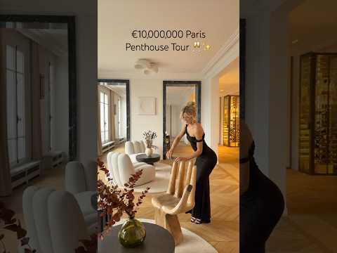 #asmr 10 Million Dollar House Tour ✨#asmrvideo #luxury #housetour #realestate #paris