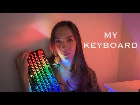 ASMR Keyboard Sounds & Whispering
