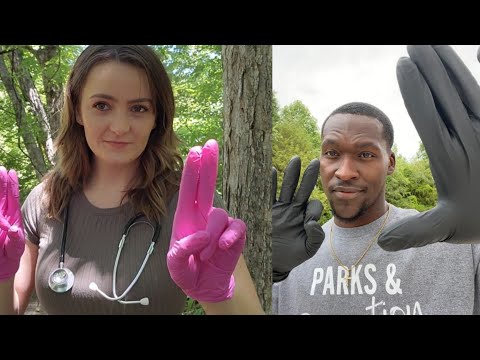 ASMR 1 Minute Cranial Nerve Exam Featuring @The Kernes' ASMR