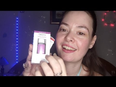 Asmr doing my manicure 💅!!!!! (whispering, tapping, scratching) @essieUSA #essie