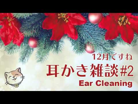 [ASMR] 12月版 囁き声で耳かき雑談 Ear Cleaning#2 [Whisper]