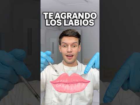 TE HAGO LOS LABIOS MÁS GRANDES 💋 #asmr #shorts #asmrsounds #comedia