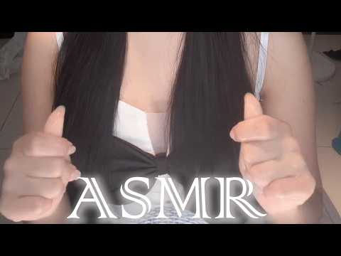 ASMR Roleplay | Cosplay Your Girlfriend 💖 Cosplay Accent + Long Nails Scratching Close Up