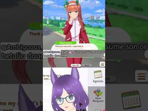 I can see Hetalia from my Uma #vtuber #umamusume