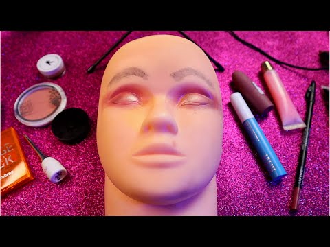 ASMR Makeup on Mannequin