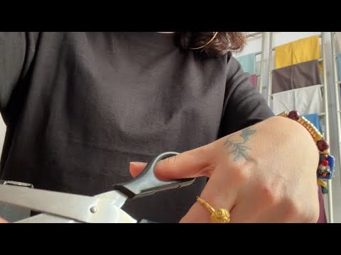 Asmr | Te arrumando no meu trabalho e + coisas 