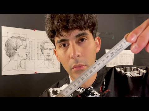 [ASMR] Letting a Gentleman Take Your Face Measurements for AI Purposes (Roleplay) 📏