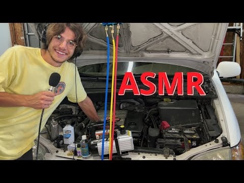 ASMR // Teaching You How To Fix Your Vehicles A/C System (Whispered)