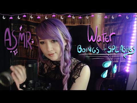 Water Jar Boing ASMR - Water Globe Splashes