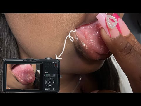 I Tried ASMR Lens Licking & Spit Painting