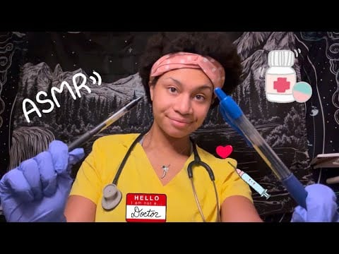 ASMR -  DOCTOR FIXES YOUR EYES