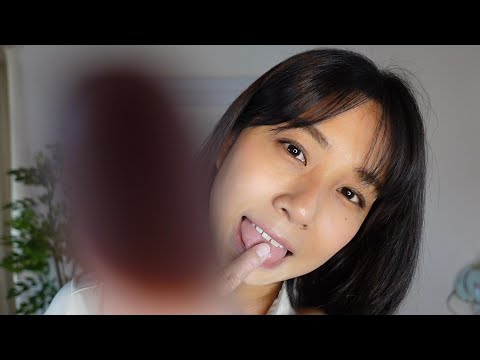 ASMR 初めての Spit painting😋リクエスト😋