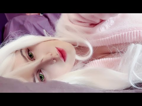 ♡ ASMR: Loving Girlfriend Cuddles You In Bed ♡