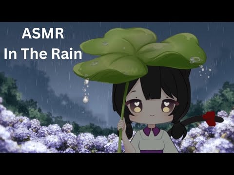 [ASMR] Let's Hang Out in the Rain~ (Kalimba, Humming, Positive Affirmations, Whispering, and More!)
