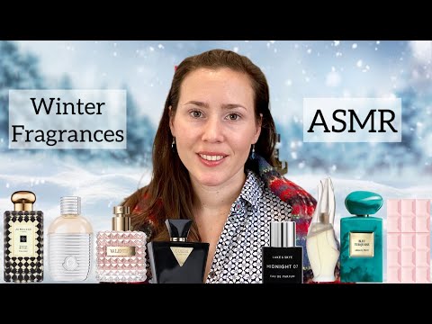 ASMR - Winter Perfume Collection  - Glass Tapping & Soft Spoken