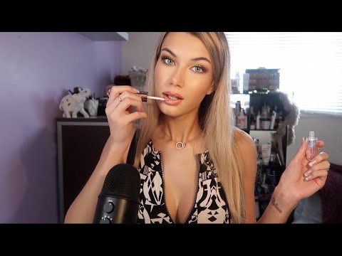 ASMR Applying Lipglosses & Lipstick 💄